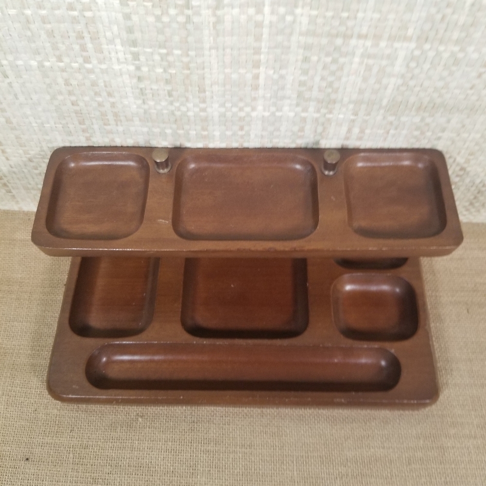 Mid Century Modern Swank Japan Men Dresser Caddy